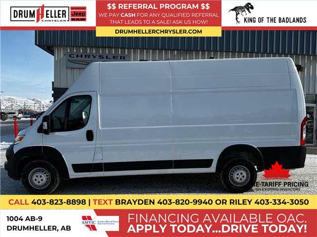 2025 RAM ProMaster 3500 Base (Stk: 28351) in Drumheller, - Image 1 of 22