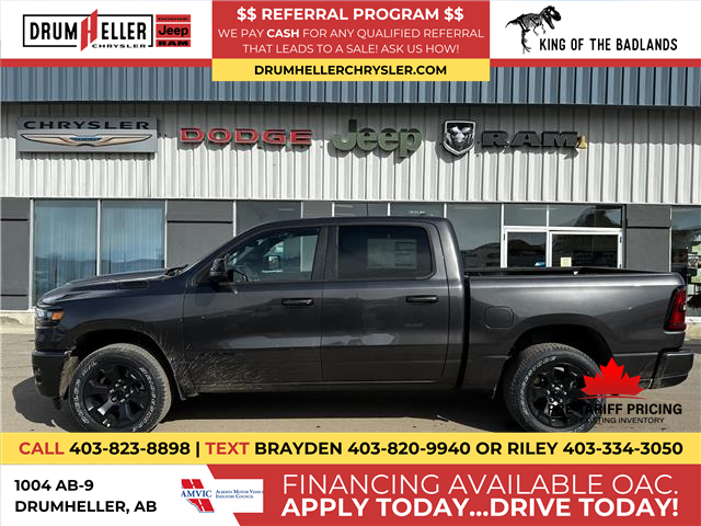 2025 RAM 1500 Sport (Stk: 28425) in Drumheller, - Image 1 of 25