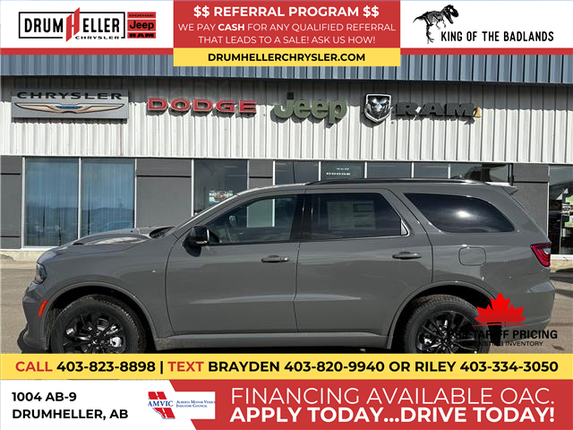 2025 Dodge Durango GT (Stk: 28420) in Drumheller, - Image 1 of 26