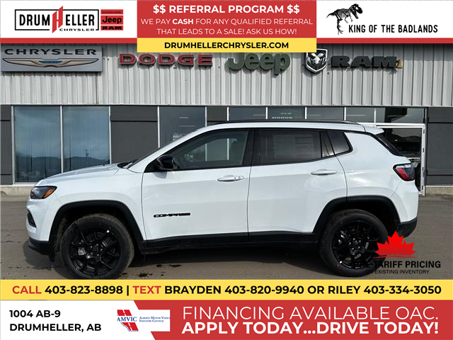2025 Jeep Compass Altitude (Stk: 28354) in Drumheller, - Image 1 of 22