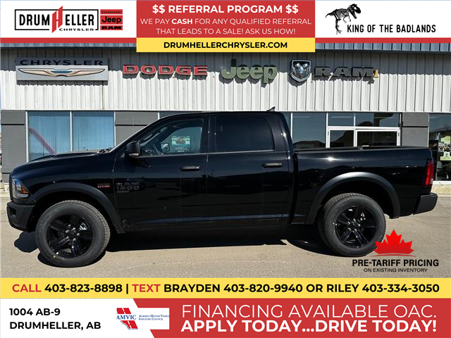 2024 RAM 1500 Classic Warlock (Stk: 28162) in Drumheller, - Image 1 of 24