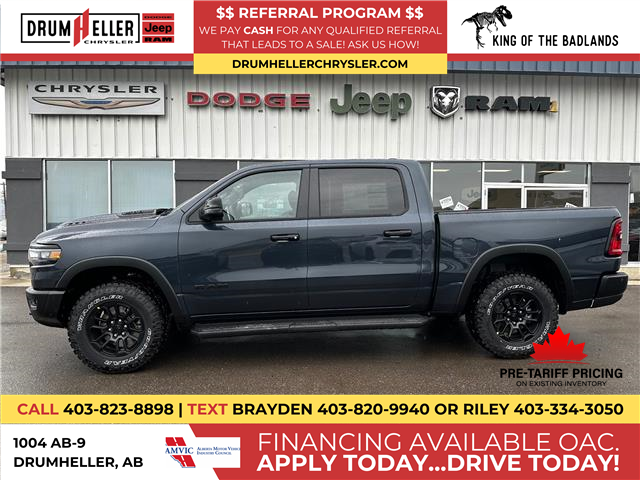 2025 RAM 1500 Rebel (Stk: 28553) in Drumheller, - Image 1 of 25