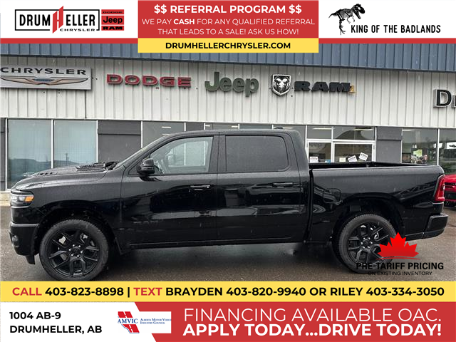 2025 RAM 1500 Sport (Stk: 28550) in Drumheller, - Image 1 of 28