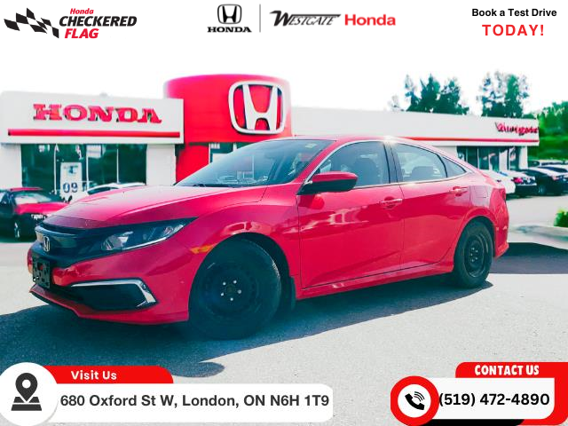 2021 Honda Civic EX (Stk: R0435A) in London - Image 1 of 25