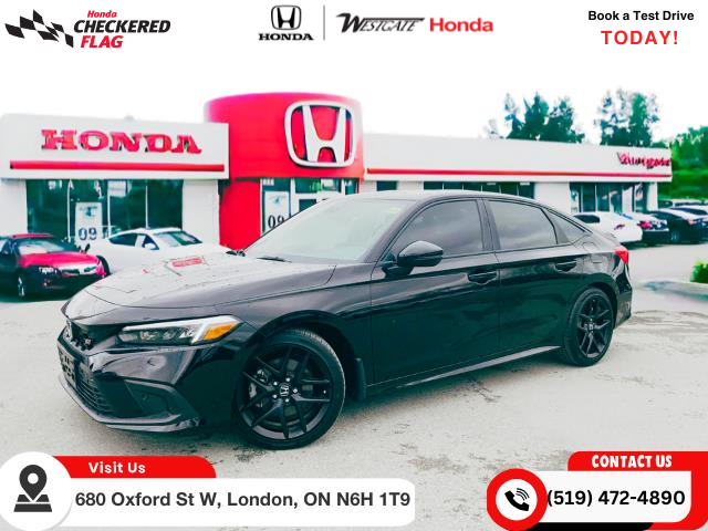 2022 Honda Civic Si Base (Stk: UC5405) in London - Image 1 of 24