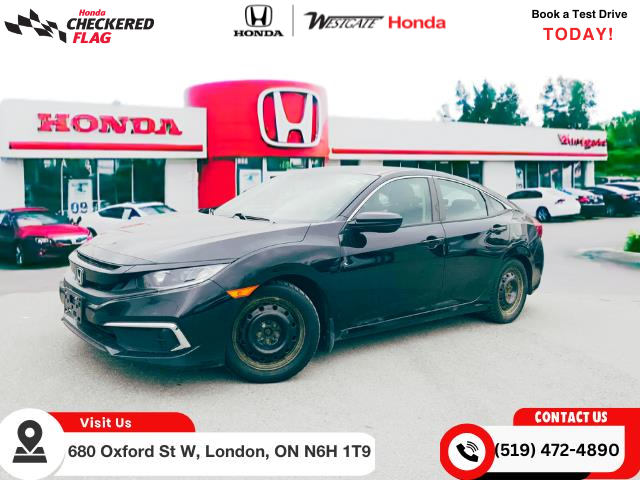 2020 Honda Civic LX (Stk: UC5409) in London - Image 1 of 21