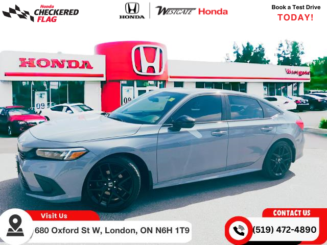 2022 Honda Civic Sport (Stk: R0806A) in London - Image 1 of 25