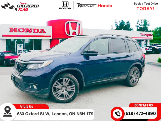 2019 Honda Passport EX-L (Stk: R0203A) in London - Image 1 of 24