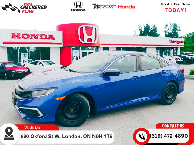 2021 Honda Civic LX (Stk: R0819A) in London - Image 1 of 21