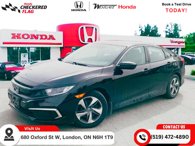 2020 Honda Civic LX (Stk: R0870A) in London - Image 1 of 25
