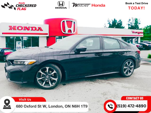 2025 Honda Civic Hybrid Sport Touring (Stk: R0823A) in London - Image 1 of 27