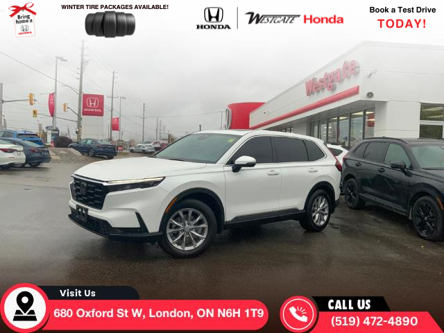 2023 Honda CR-V EX-L White with 70,609km at $37,995