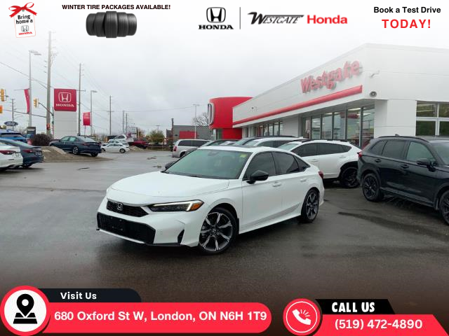 2025 Honda Civic Hybrid Sport Touring (Stk: R0947A) in London - Image 1 of 25 2025 Honda Civic Hybrid Sport Touring (Stk: R0947A) in London - Image 1 of 25