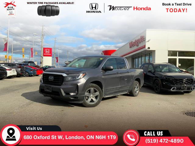 2023 Honda Ridgeline Touring Grey with 54,278km at $45,995