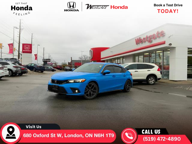 2022 Honda Civic Sport Touring (Stk: S0210B) in London - Image 1 of 23