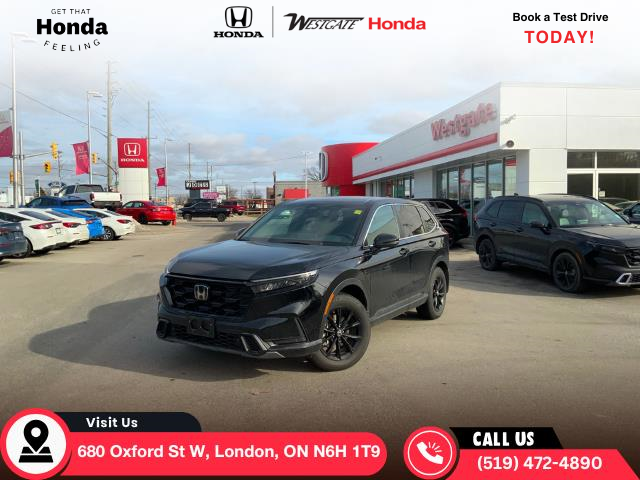 2024 Honda CR-V Hybrid EX-L Black with 20,169km at $43,495