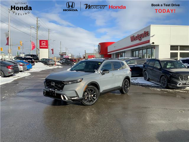 2025 Honda CR-V Hybrid Touring Grey with 14,688km at $48,495
