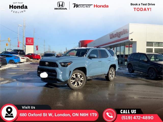 2025 Toyota 4Runner  Blue with 2,055km at $64,995