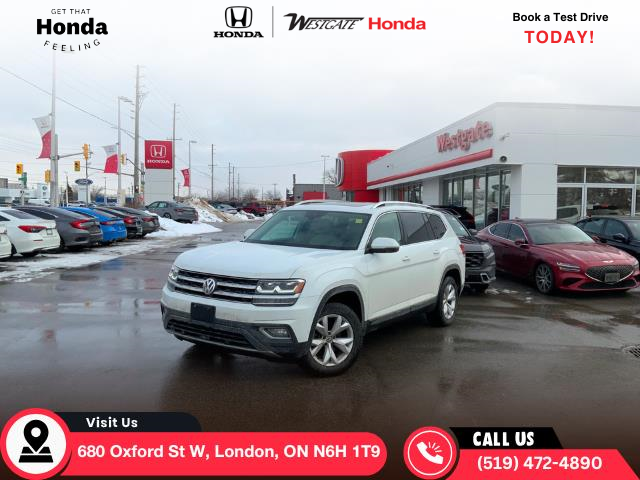 2018 Volkswagen Atlas 3.6 FSI Execline (Stk: S0383A) in London - Image 1 of 24