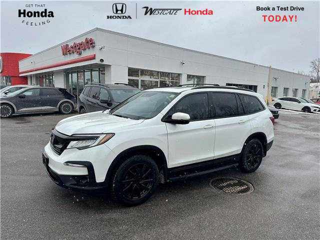 2022 Honda Pilot Black Edition (Stk: S0081AZ) in London - Image 1 of 35