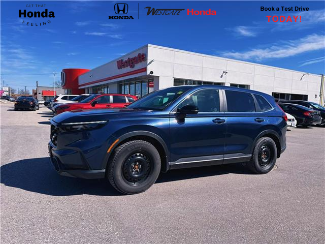 2024 Honda CR-V Hybrid EX-L Blue with 71,403km at $39,995