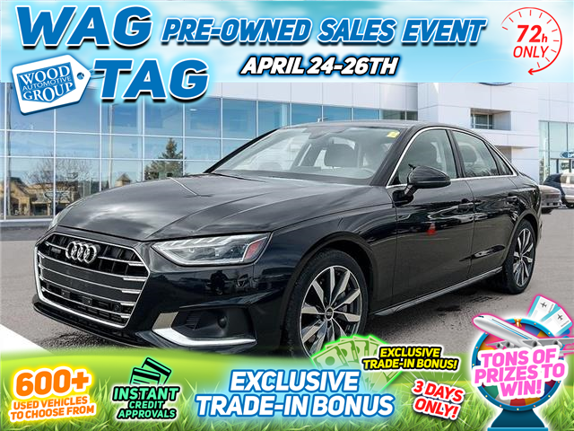 2023 Audi A4 45 Komfort (Stk: B85191) in Okotoks - Image 1 of 26
