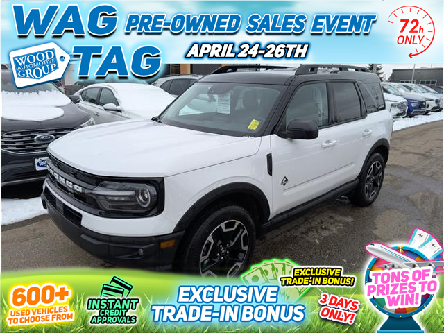 2023 Ford Bronco Sport Outer Banks (Stk: R-1079A) in Calgary - Image 1 of 25