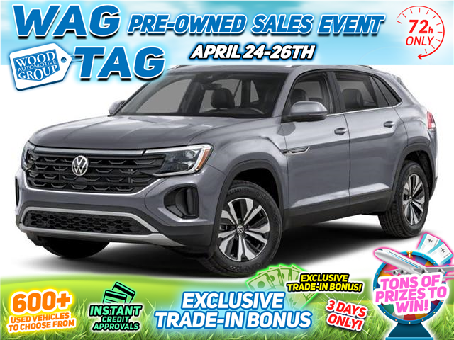 2024 Volkswagen Atlas Cross Sport 2.0 TSI Comfortline (Stk: U7354) in Calgary - Image 1 of 11