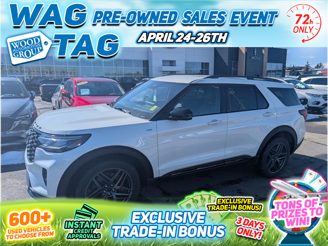 2025 Ford Explorer ST-Line (Stk: R-491A) in Calgary - Image 1 of 28