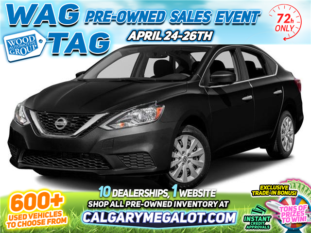 2016 Nissan Sentra 1.8 S (Stk: RE65528) in Calgary - Image 1 of 11