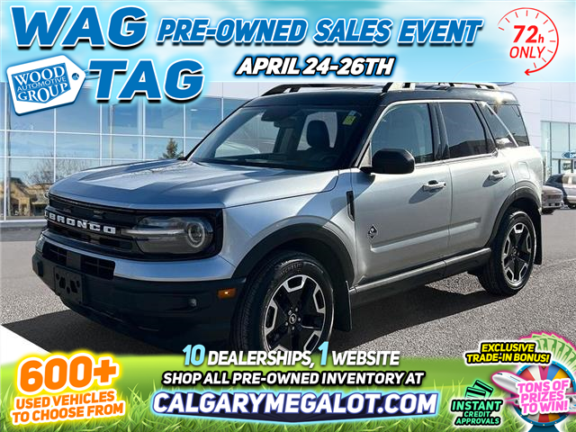 2022 Ford Bronco Sport Outer Banks (Stk: B85197) in Okotoks - Image 1 of 26