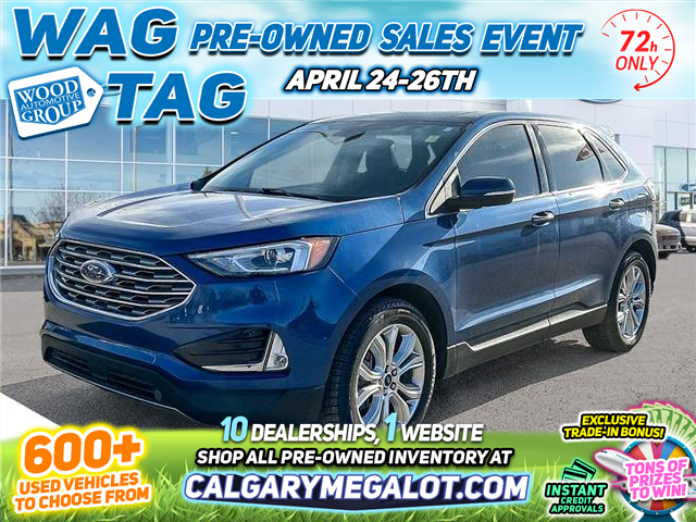 2021 Ford Edge Titanium (Stk: SK-140A) in Okotoks - Image 1 of 26