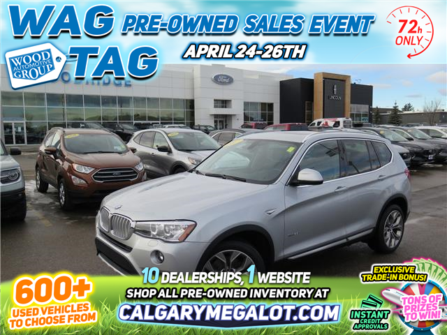 2017 BMW X3 xDrive28i (Stk: 18987A) in Calgary - Image 1 of 25