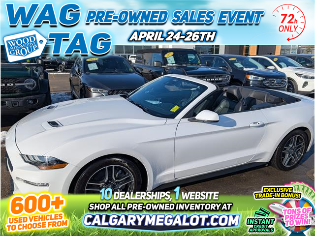 2021 Ford Mustang EcoBoost Premium (Stk: R-1925A) in Calgary - Image 1 of 26