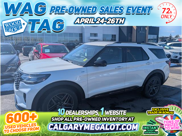 2025 Ford Explorer ST-Line (Stk: R-491A) in Calgary - Image 1 of 28