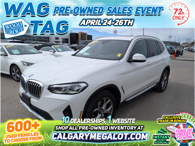 2022 BMW X3 xDrive30i (Stk: 19103) in Calgary - Image 1 of 25
