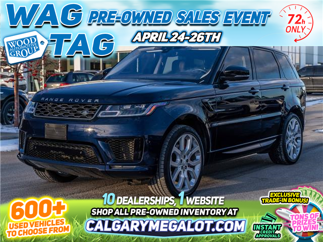 2020 Land Rover Range Rover Sport HSE DYNAMIC (Stk: SU7495) in Calgary - Image 1 of 38