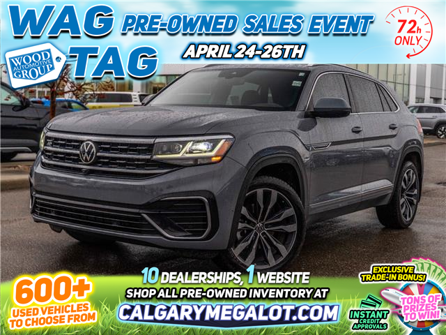 2022 Volkswagen Atlas Cross Sport 3.6 FSI Execline (Stk: SS-142A) in Calgary - Image 1 of 40