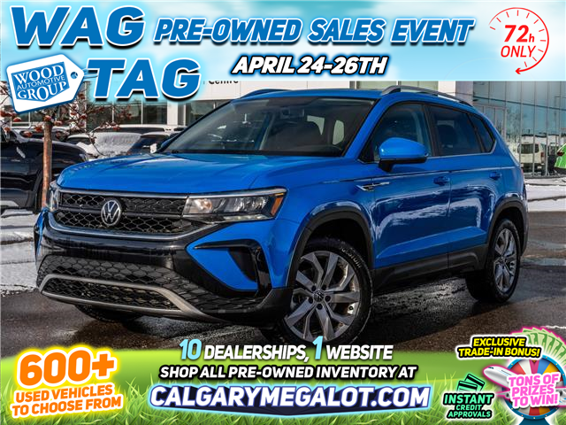 2022 Volkswagen Taos Comfortline (Stk: SS-232A) in Calgary - Image 1 of 34