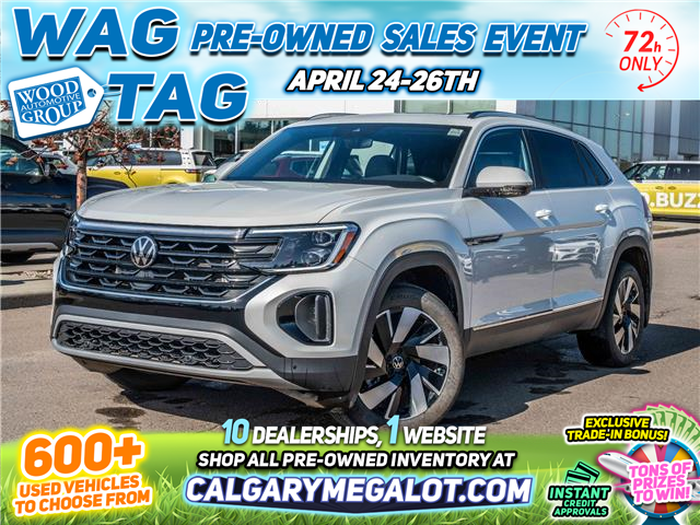 2024 Volkswagen Atlas Cross Sport 2.0 TSI Highline (Stk: SU7556) in Calgary - Image 1 of 37