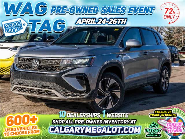 2024 Volkswagen Taos Comfortline (Stk: KU0351) in Okotoks - Image 1 of 31