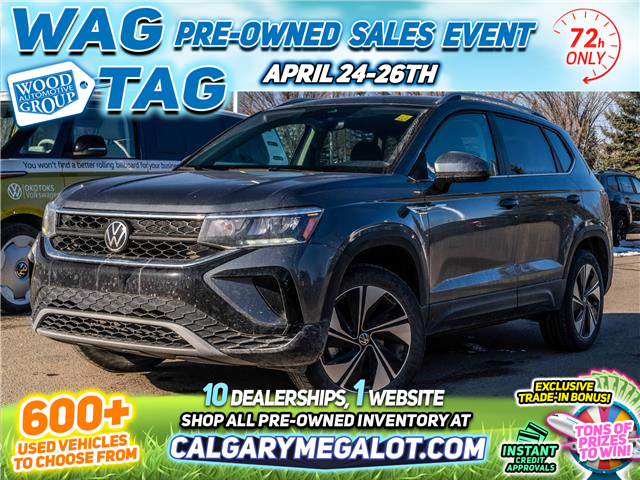 2024 Volkswagen Taos Comfortline (Stk: KU0350) in Okotoks - Image 1 of 31
