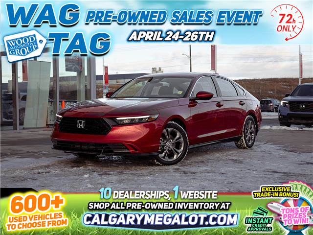 2023 Honda Accord EX (Stk: B8754) in Calgary - Image 1 of 25