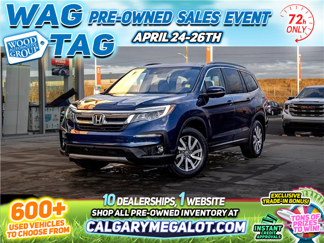 2021 Honda Pilot EX-L Navi (Stk: B8752) in Calgary - Image 1 of 36