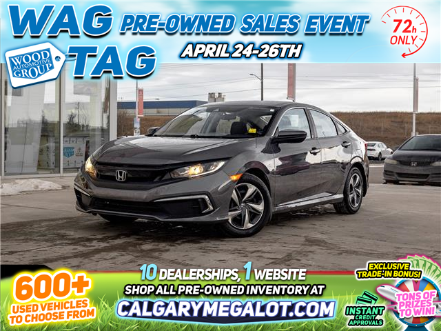 2021 Honda Civic LX (Stk: B8764) in Calgary - Image 1 of 28