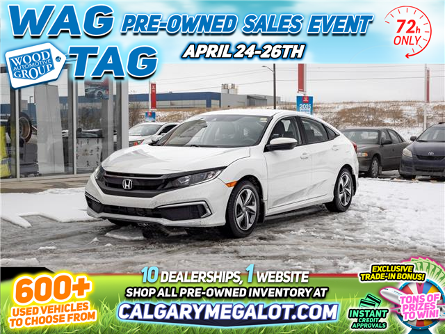 2019 Honda Civic LX (Stk: B8762A) in Calgary - Image 1 of 37