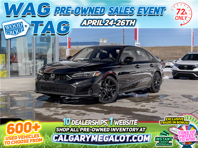 2025 Honda Civic Sport (Stk: CQ0924) in Calgary - Image 1 of 36