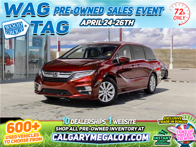 2018 Honda Odyssey Touring (Stk: B8846) in Calgary - Image 1 of 3