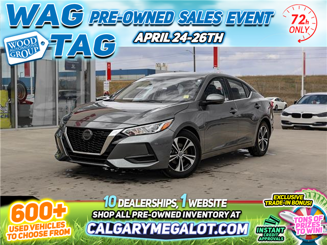 2022 Nissan Sentra SV (Stk: VQ0944A) in Calgary - Image 1 of 34