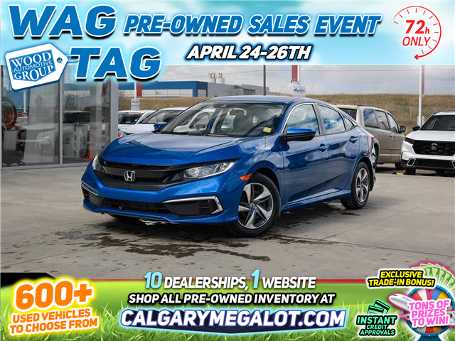 2021 Honda Civic LX (Stk: CQ0961A) in Calgary - Image 1 of 31